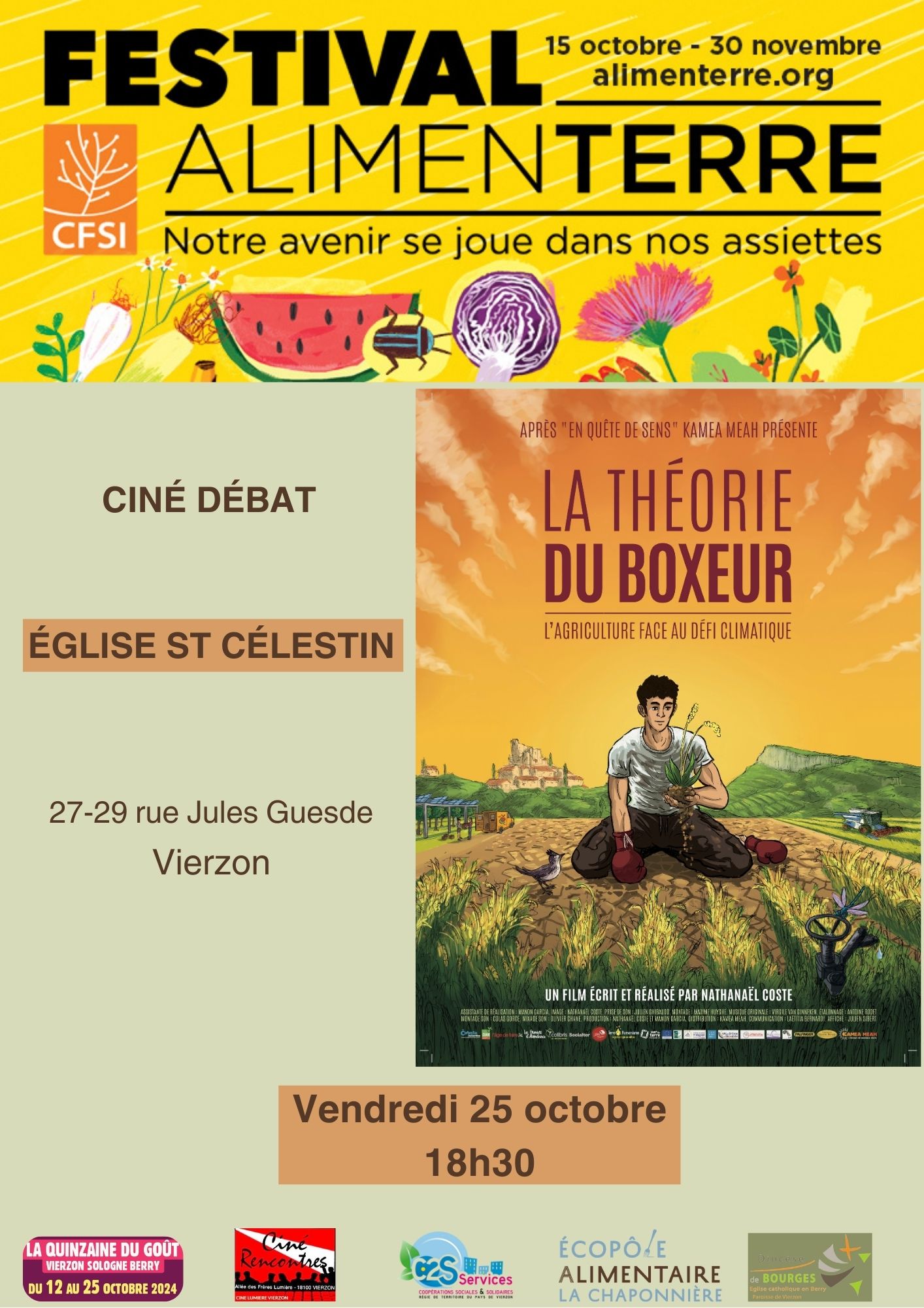 Festival ALIMENTERRE - La théorie du boxeur