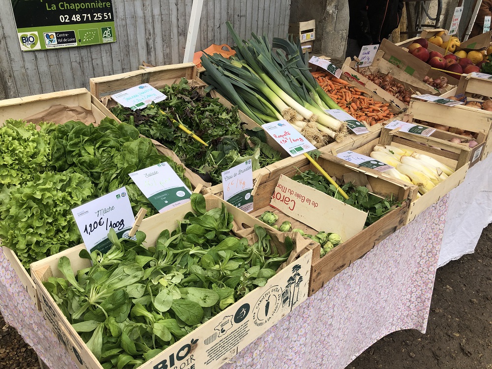 Marché légumes